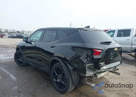 2021 Chevrolet Blazer Fwd 1Lt из США, поврежденный, VIN 3GNKBBRA0MS525933